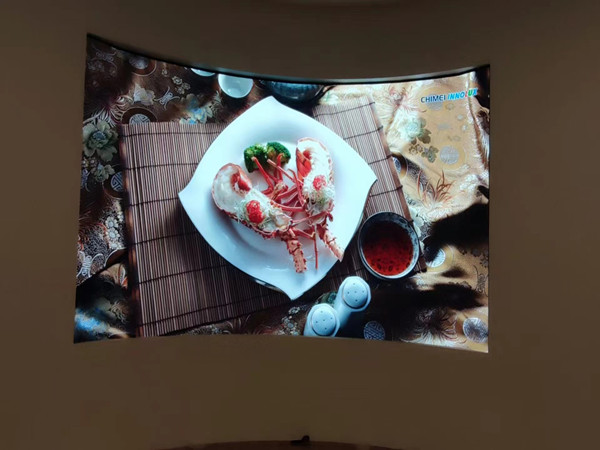 延津室内P2.5弧形LED屏